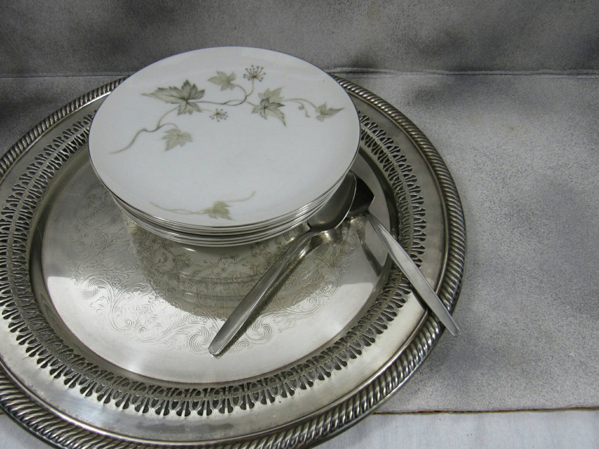 希少/電氣パン焼器/三菱電機株式會社/アンティーク/ヴィンテージ Vintage China Plates Dessert Appetizer Mikasa Wanda Japan Set Of 6