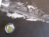 Vintage Navy Pin USS Ross DDG 71 Naval Pin Navy Destroyer Collectible Pin