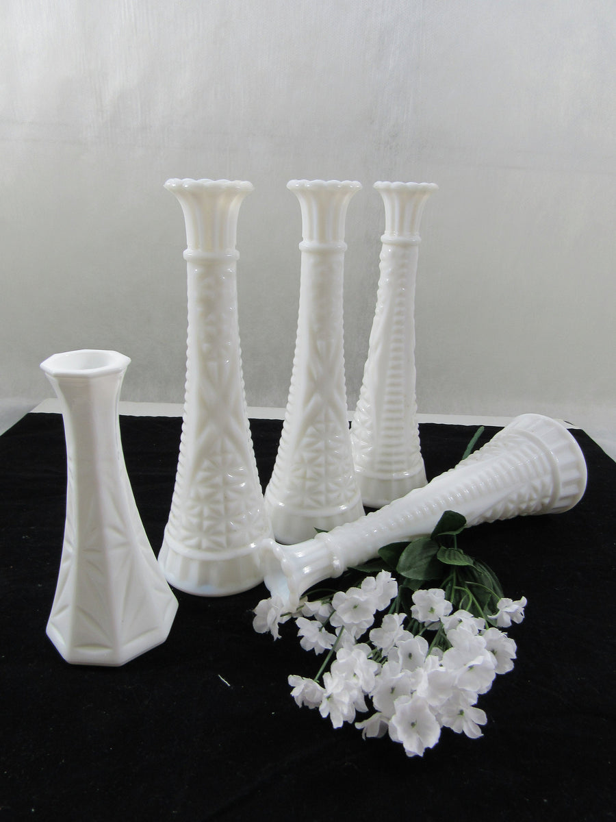 Antique Glass Vase セット Halcyone Vintage Glass Vase Small Set of 12 - Quick Candles