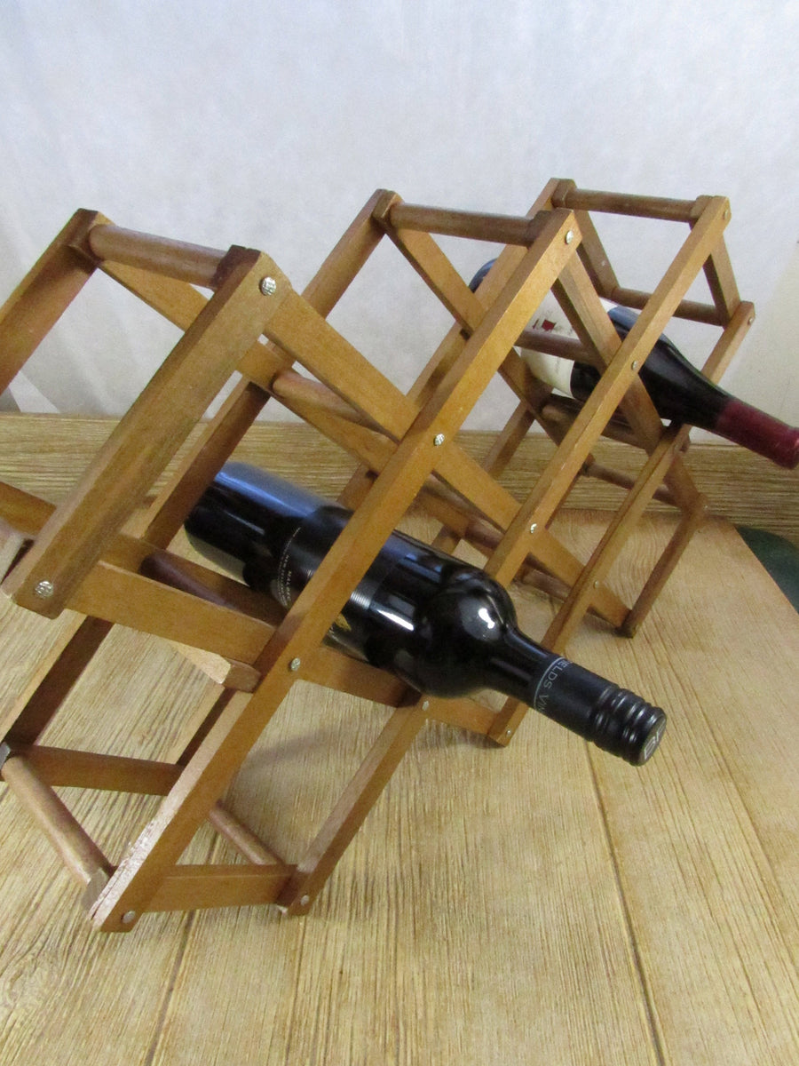 Concertina wine online rack