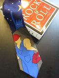 Vintage Beatles Neck Tie "A Hard Day's Night" Silk Men's Tie Accessories Collectible Licensed Beatles 1991 Apple Corps. Limited