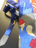 Vintage Beatles Neck Tie "A Hard Day's Night" Silk Men's Tie Accessories Collectible Licensed Beatles 1991 Apple Corps. Limited