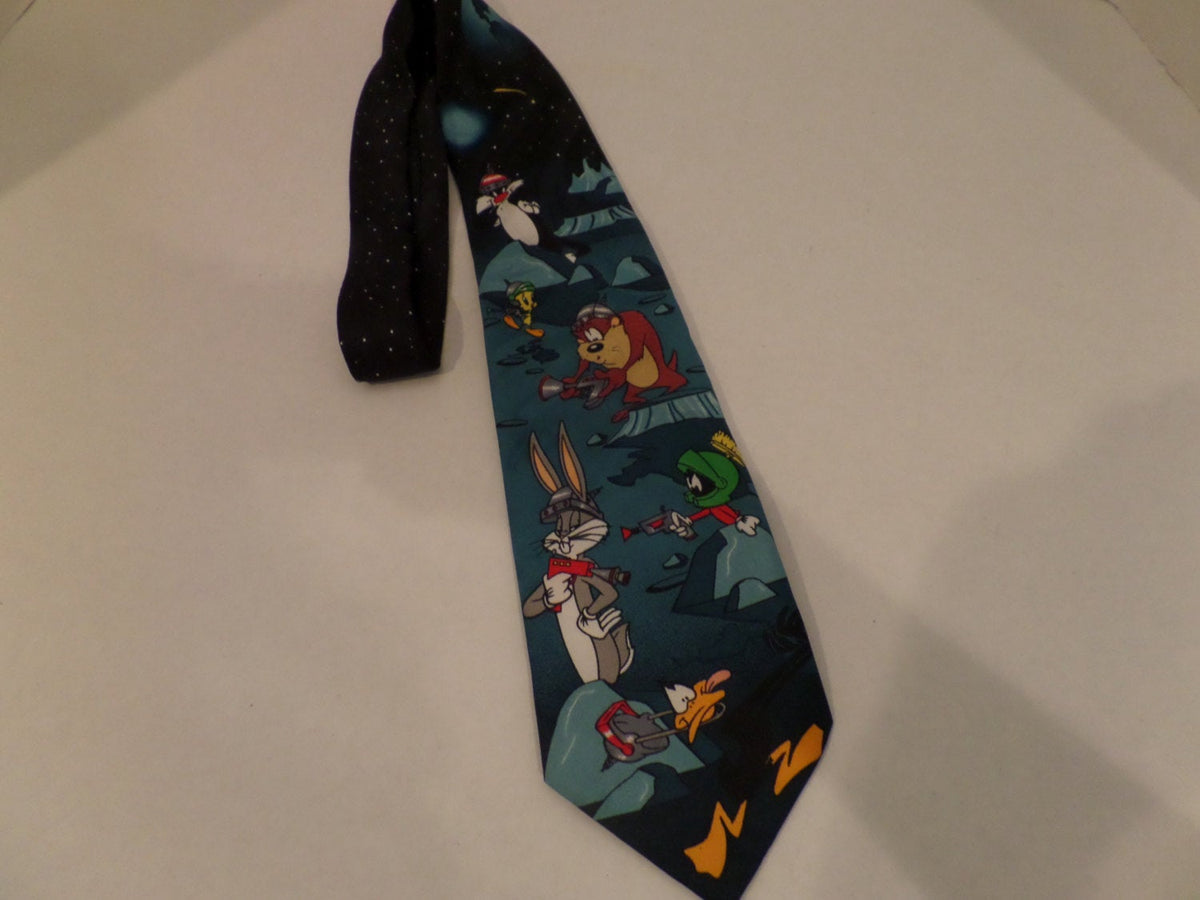 Looney Tune Neckties Men's Cartoon Ties Set of 2 Bugs Bunny