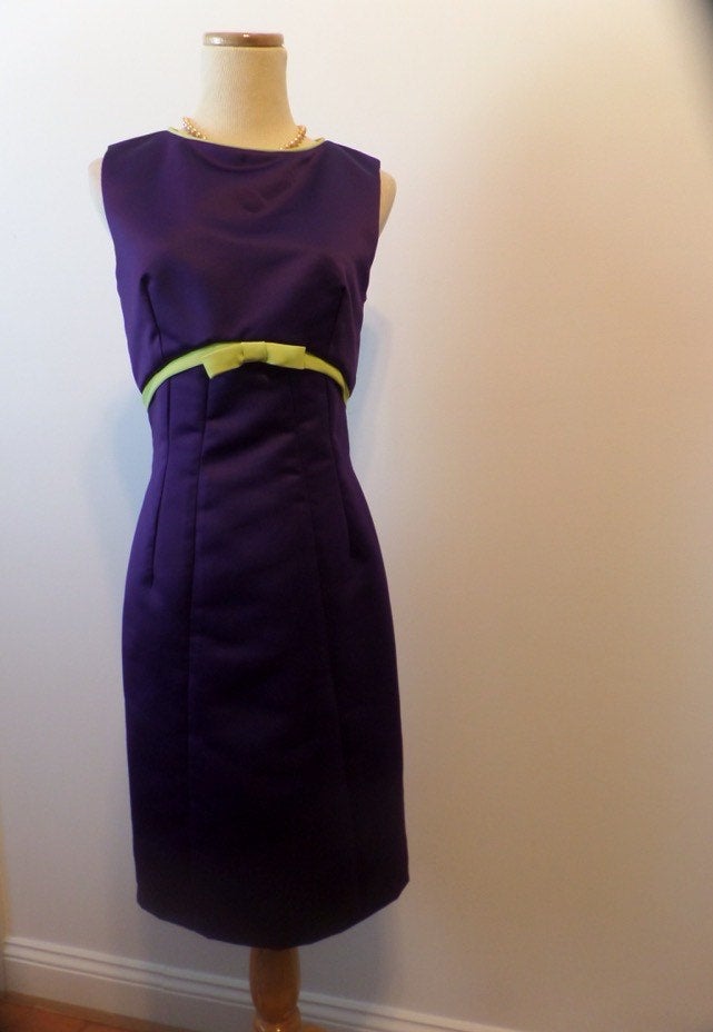 audrey hepburn purple dress LF_AH003 : Audrey Hepburn