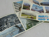 Vintage Travel Brochures Tourism Japan Hiroshima Aso National Park Sanjusangendo Guide Maps Set of 4 Paper Epherema