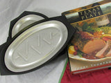 Vintage Serv-A-Sizzler Grill Fajita Steak Plates Nordic Ware Set of 4 Vintage Steakhouse Plates