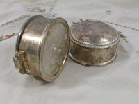 Vintage Silverplate Candle Holders Votives Set of 2