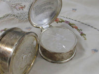 Vintage Silverplate Candle Holders Votives Set of 2