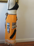 Vintage Arts Crafts Apron Hipster Kitchen Apron Bathing Suit Sarong Hostess Gift Modern Mom