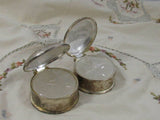 Vintage Silverplate Candle Holders Votives Set of 2