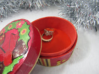 Vintage Handmade Wooden Christmas Box