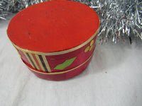 Vintage Handmade Wooden Christmas Box