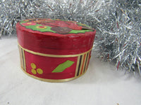 Vintage Handmade Wooden Christmas Box