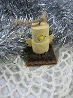 Collectible S'More Christmas Ornament Toasted Campfire S'More Garden Marshmallow S'More