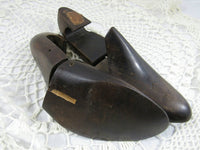 Antique Wood Shoe Forms 9.5 Wooden Shoe Forms Stretchers Shoe Molds