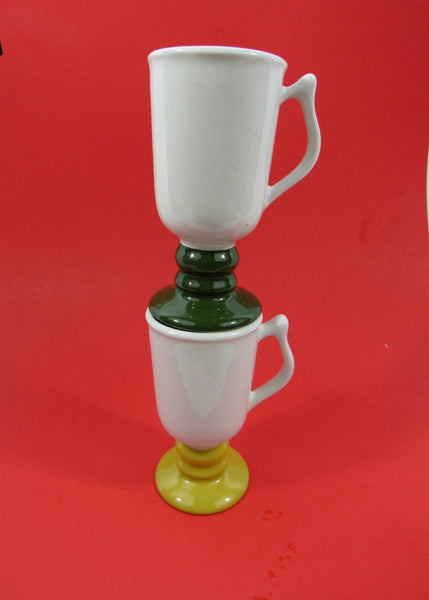 Vintage Hall Coffee Mugs Irish Coffee Set of 2 – TheFlyingHostess