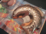 Vintage Jumping Fish Copper Mold Hanging Fish Mold Terrine Gelatin Country French Beach Decor Cooking Gadgets