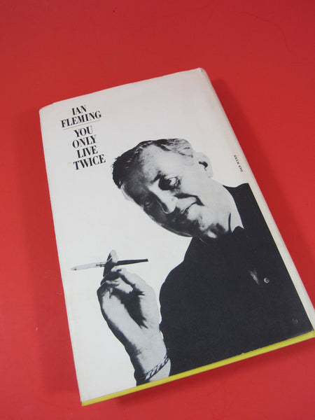 Vintage Ian Fleming Hardcover You Only Live Twice Book Club Edition 002 James Bond Pulp Fiction Mid Century Chauvinism Adventure Action