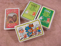 Vintage Playing Cards Per Pack Souvenir Key West Collectibles Ringling Bros Circus Capt Crunch Kitschy Golf Humor Paper Epherema