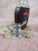 Vintage Miniature Pewter Creamer Wilton Armetele Colonial Style RWP Made in USA Plough Tavern (Armetale,Hollow,Satin)