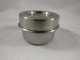 Stainless Steel Condiment Carrier Salad Dressing Holder Lunchbox Accessory Food Storage Pill Holder