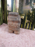 Vintage Primitive Mexican Mayan Statuary Knick Knacks Aztec Garden Art Clay Pottery Pre Colombian Style