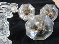 Vintage Glass Cabinet Drawer Knobs Handles Pulls DIY Authentic Hardware Salvage Not Reproductions Sold Seperately