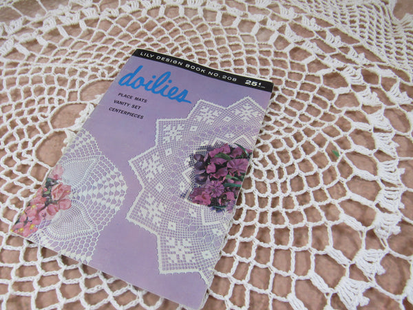 Vintage How To Craft Guide Doilies Making Crochet Doilies Placemats Vanity Set Centerpieces