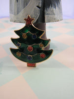 Vintage Christmas Pin SOLD SEPARATELY Reindeer Christmas Tree Brooch Holiday Wear Gift Ideas Under 10 Bucks