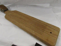 Vintage Wooden Fish Scaler Board Scaling Knife Japan Mid Century How to Guide Each Sold Separately