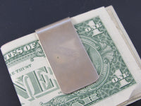 Vintage Money Clip USCO Stamp Symbol Silver Money Clip Gift Idea For Him