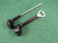 Vintage Golf Bag Bar Set Bartender Set Bottle Opener Bar Fork Mid Century Japan Golfer Man Cave 2 Piece Set Cocktail Fork Opener Home Bar