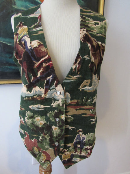 Vintage Equestrian Vest Unisex Clothing Accessory