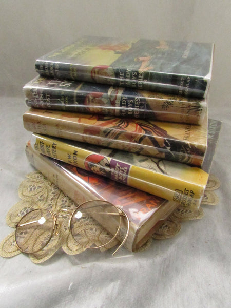Vintage 1930-40's 1960 Edition Hardy Boys Mysteries EACH  Franklin Dixon Americana Children's Tweens Collectible Book Series Paper Ephemera