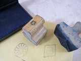 Vintage Wood Block Stamp Office Crafting Stationary Collectibles Findings EACH Stamper/Stamping Block