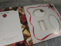 Vintage Christmas Memories Photo Album/Scrapbook/Journal Family Heirloom Gift Idea 1998 Crafting