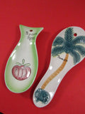 Vintage Hanging Souvenir Spoon Rest Tampa Florida Souvenir Rest OR Mid century Cottage Chic