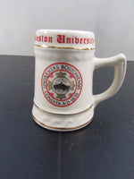 Vintage Miniature Boston University Mug Collegiate Souvenir Alumni Freshman Learning Virtue Piety