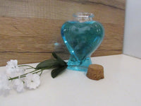 Vintage Clear Heart Shaped Vase Crafting Bottle Valentine's Day Wedding Favors Wedding Decor Bulk Quantity Available