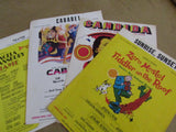 Vintage Piano Sheet Music Broadway Favorite Piano Book Paper Ephemera EACH Fiddler On The Roof/Mame/Cabaret/Candida