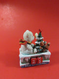 Vintage Animal Skating Friends Countdown till Christmas Calendar Scott's Collectibles of Distinction Polar bear Squirrel Raccoon