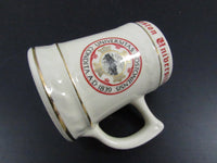 Vintage Miniature Boston University Mug Collegiate Souvenir Alumni Freshman Learning Virtue Piety