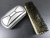 Vintage Art Deco Wardrobe/Clothing/Shoe Brush Set Men/Women's Wardrobe Clothing Accessories Aluminum