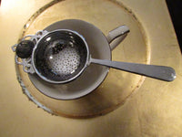 Vintage Souvenir of Wales Tea Strainer Pour Over Tea Tea Bag Holder Tea Infuser Stainless Steel Bettws-y-coed