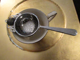 Vintage Souvenir of Wales Tea Strainer Pour Over Tea Tea Bag Holder Tea Infuser Stainless Steel Bettws-y-coed