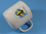 Vintage Souvenir Skier Coffee Tea Mug Sweden Ski Buff Fine Seyei China, Japan