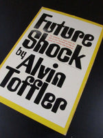 Vintage Book Future Shock 1970 Alvin Toffler Self Help Fiction Baby Boomers Generation X Millennial Lifestyle