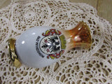 Vintage Porcelain Miniature Vase Souvenir Germany Bad Windsheim