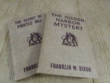 Vintage 1930's/1950's Edition Hardy Boys Mysteries EACH  Franklin Dixon Americana Children's Tweens Collectible Book Series Paper Ephemera