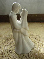 Vintage Ceramic Wedding Cake Topper Bride Groom Vintage Wedding Accessories Cake Topper